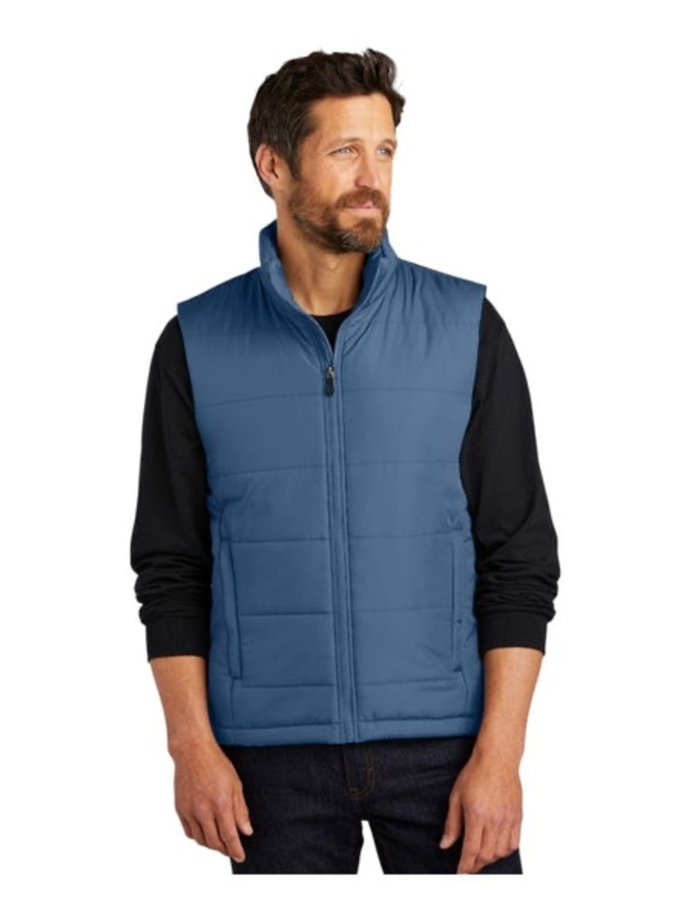 Port Authority Slate Blue Quilted Puffer Vest